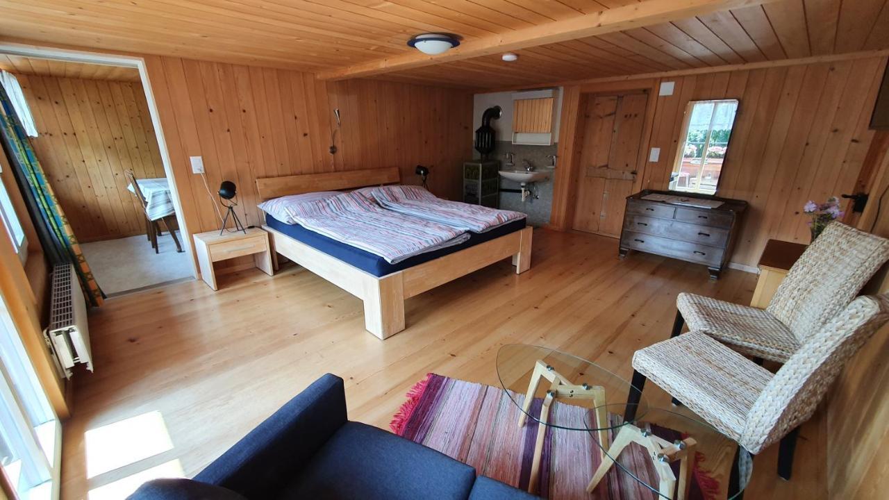 Adlerhorst - Apartment Im Niedersimmental Oey 外观 照片